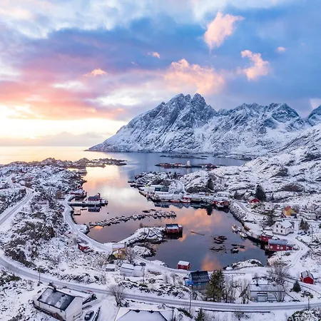 Aurora Bay Lofoten 罗弗敦极光湾海景顶层别墅 *