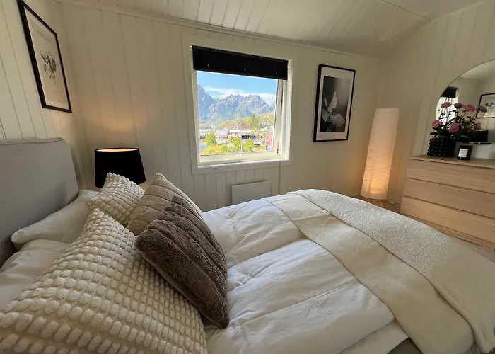 ヴィラ Aurora Bay Lofoten 罗弗敦极光湾海景顶层别墅 Sund
