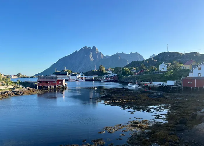 ヴィラ Aurora Bay Lofoten 罗弗敦极光湾海景顶层别墅 Sund