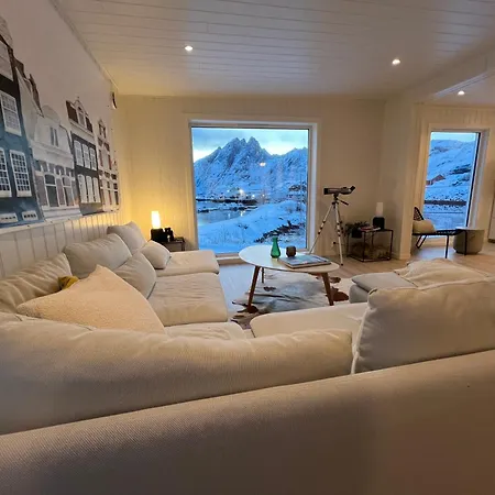 Aurora Bay Lofoten 罗弗敦极光湾海景顶层别墅 Sund